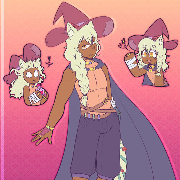 🌺┊Witch Cat